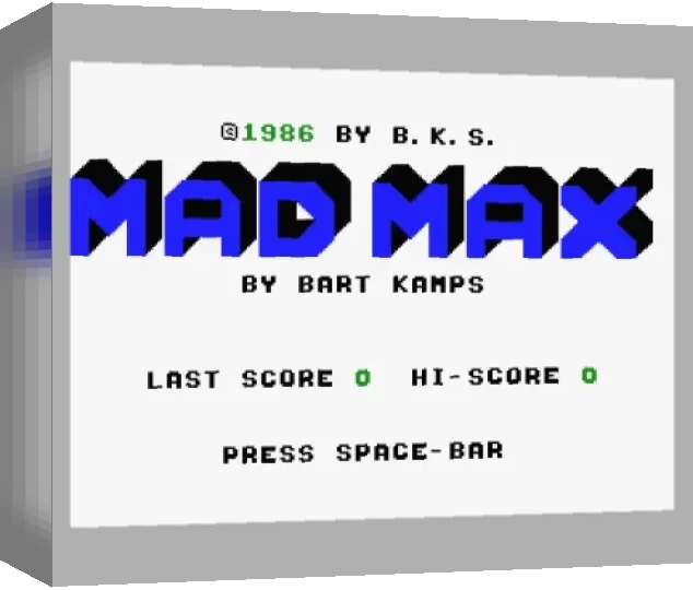 Mad Max — box-3D (WOR)