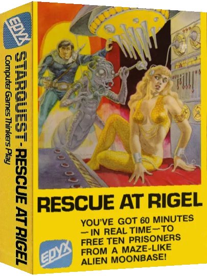Star Quest - Rescure At Rigel — box-3D (US)