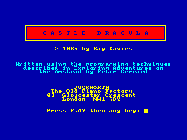Castle Dracula — sstitle (EU)