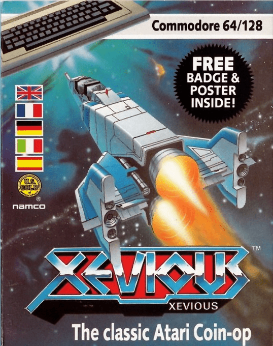 Xevious — box-2D (EU)