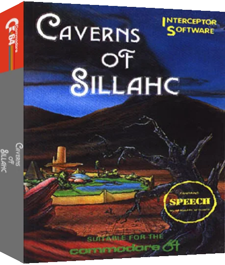 Caverns of Sillahc — box-3D (EU)