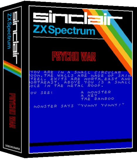 Psycho War — box-3D (SS)