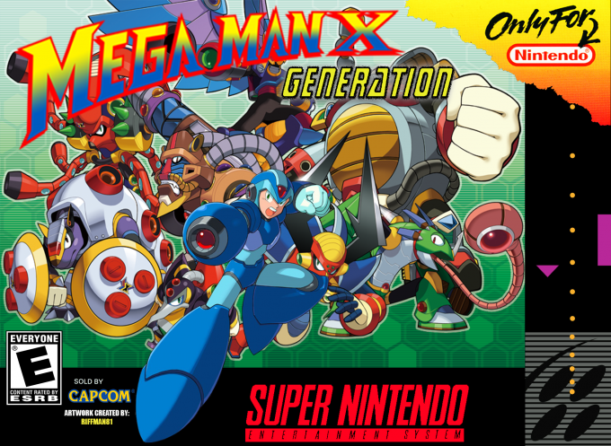 MegaMan X : Generation box art