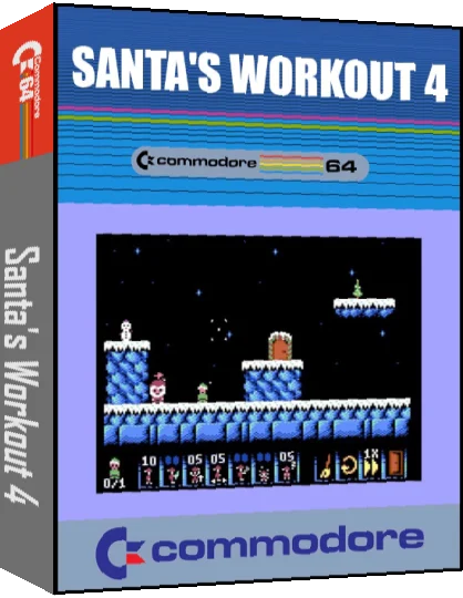 Santa's Workout 4 — box-3D (CUS)