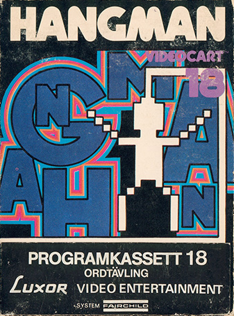 Videocart-18 - Hangman — box-2D (SE)