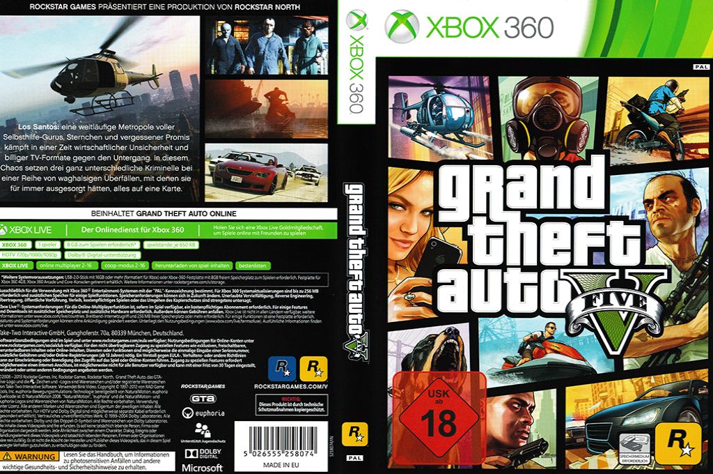Grand Theft Auto V — box-texture (DE)