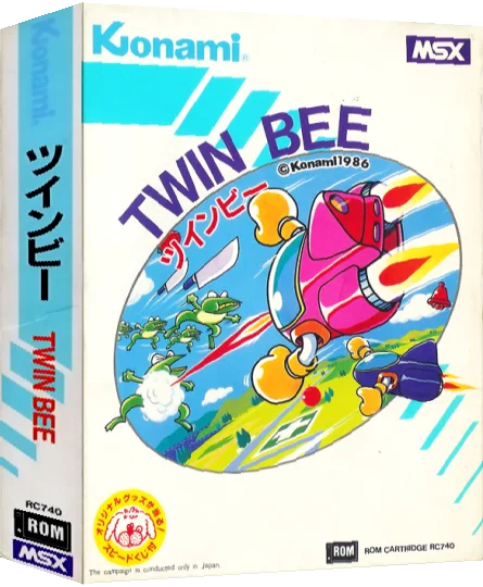 Twin Bee — box-3D (EU)
