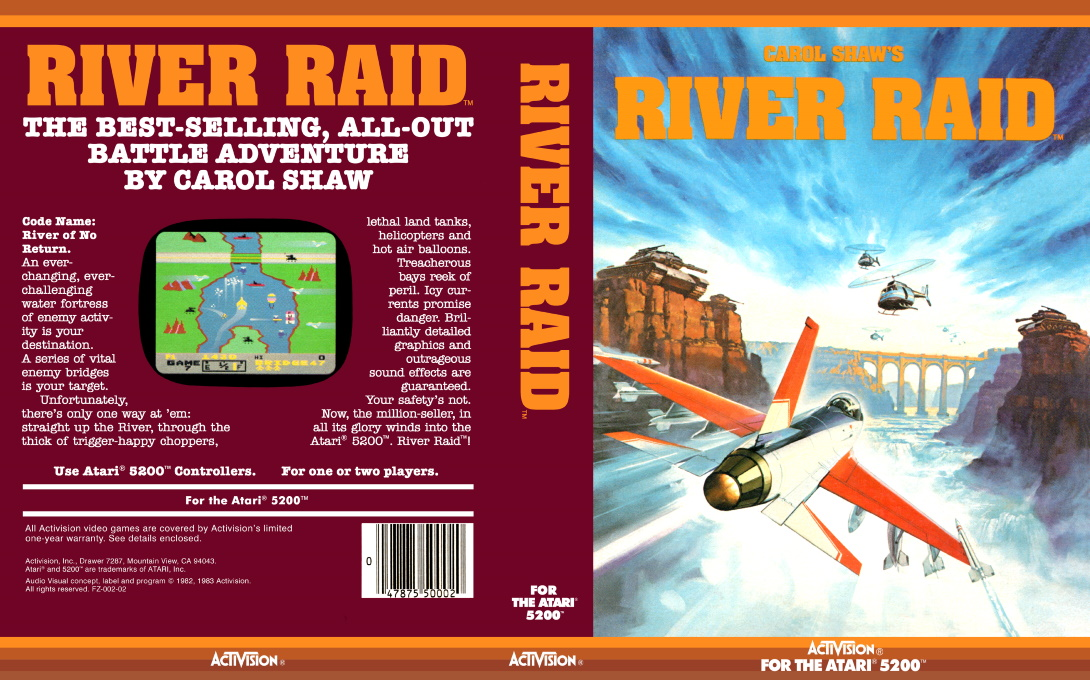 River Raid — box-texture (US)