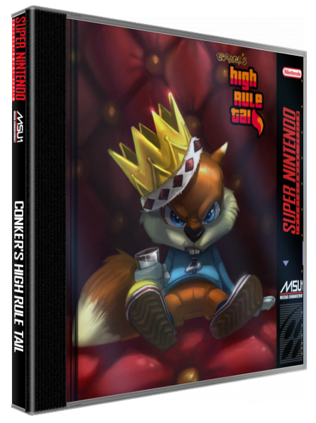 Conker's High Rule Tail — box-3D (US)
