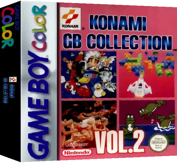 Konami GB Collection Vol.2 — box-3D (EU)