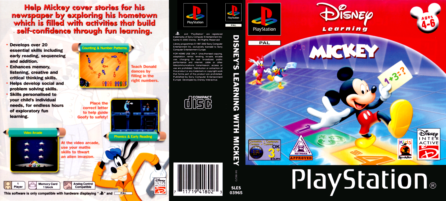 Disney Learning - Mickey — box-texture (EU)