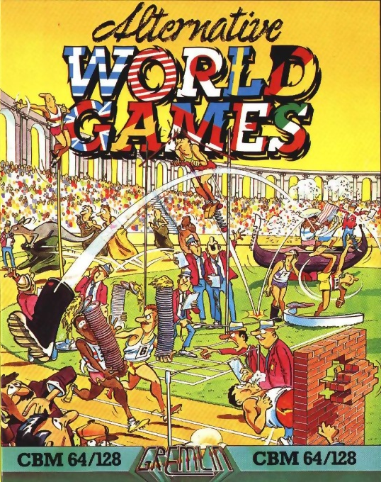 Alternative World Games — box-2D (EU)