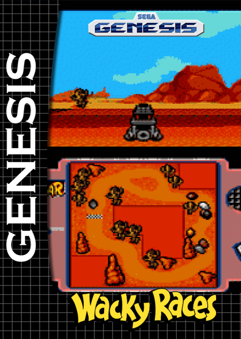 Wacky Races — box-2D (SS)
