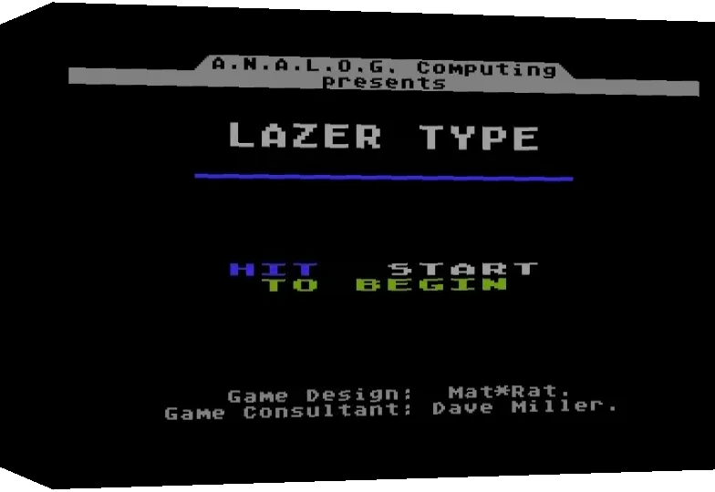 Lazer Type — box-3D (WOR)
