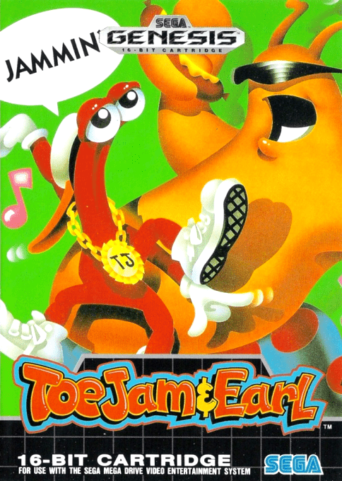 ToeJam & Earl — box-2D (CA)