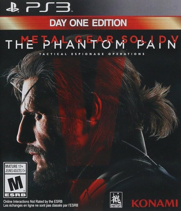 Metal Gear Solid V - The Phantom Pain box art