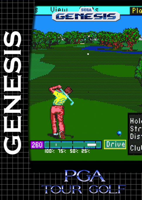 Pga Tour Golf — box-2D (SS)
