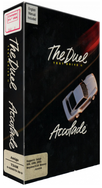 Test Drive II - The Duel — box-3D (EU)