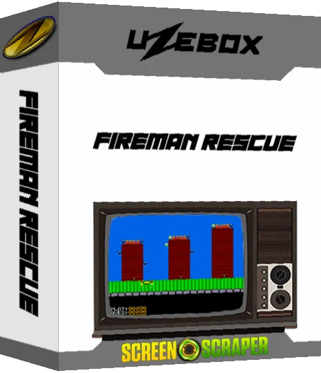 Fireman Rescue — box-3D (SS)