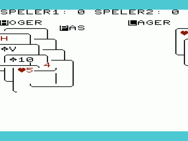 Hoger-lager — ss (WOR)