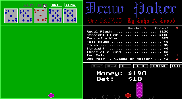 EGA Poker — ss (WOR)