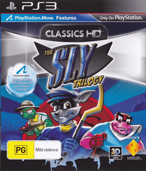Sly Cooper Collection — box-2D (AU)