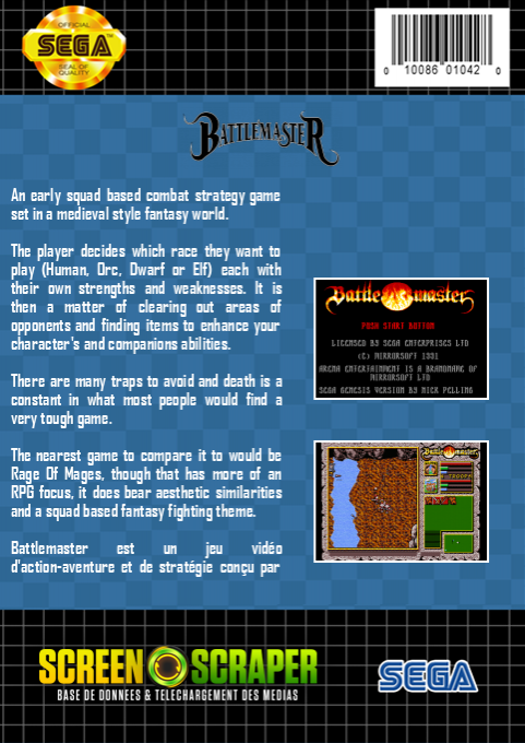 Battlemaster — box-2D-back (SS)