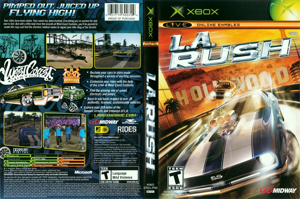 L.A. Rush — box-texture (US)