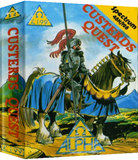 Custerd's Quest — box-3D (EU)