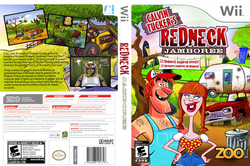 Calvin Tucker's Redneck Jamboree — box-texture (US)
