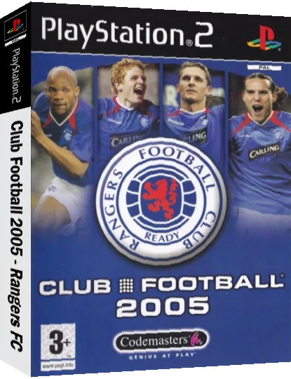 Club Football 2005 - Rangers FC — box-3D (EU)