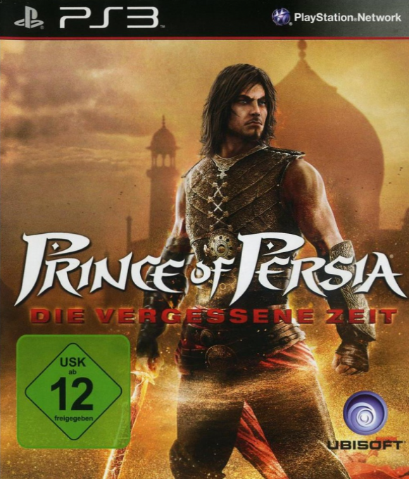 Prince of Persia - Boukyaku no Suna — box-2D (DE)