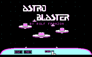 Astro Blaster box art