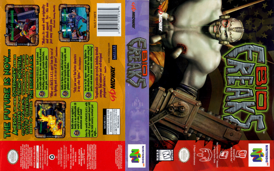 Bio F.R.E.A.K.S. — box-texture (US)