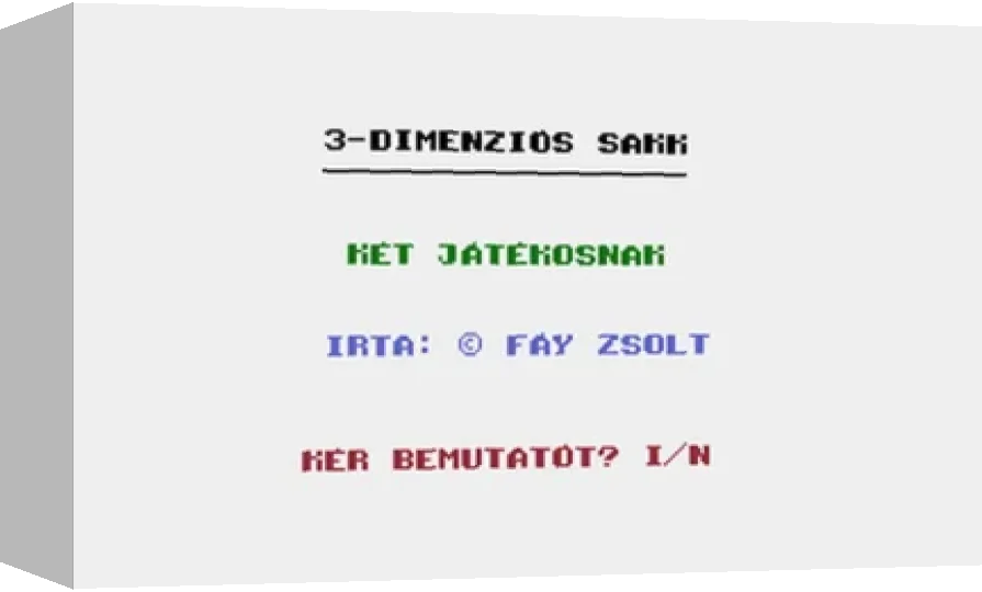 3D Sakk — box-3D (WOR)