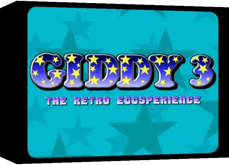 Giddy III : The Retro Eggsperience — box-3D (WOR)