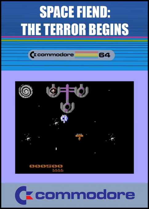 Space Fiend : The Terror Begins box art
