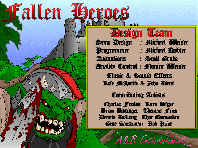 Fallen Heroes box art