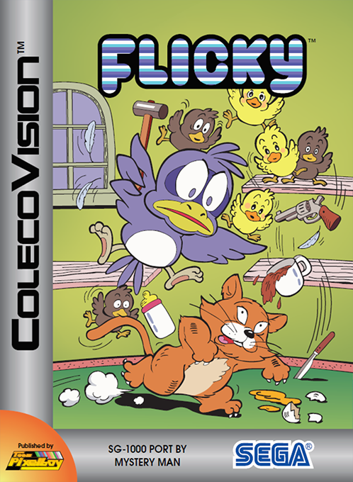 Flicky box art