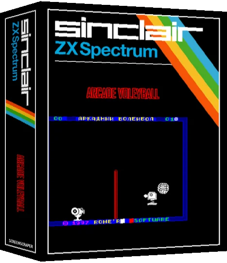 Arcade Voleyball — box-3D (SS)