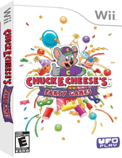 Chuck E. Cheese's Party Games — box-3D (US)