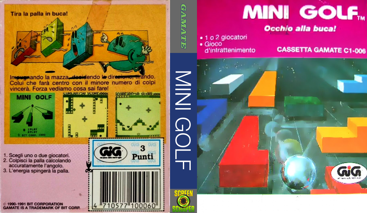 Mini Golf — box-texture (IT)