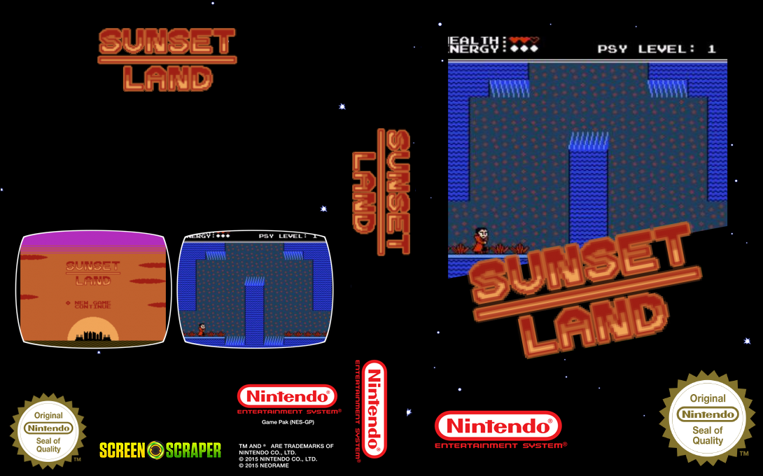 Sunset Land — box-texture (SS)