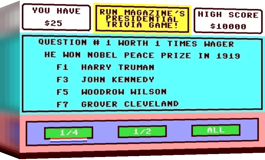 Presidential Trivia — box-3D (WOR)