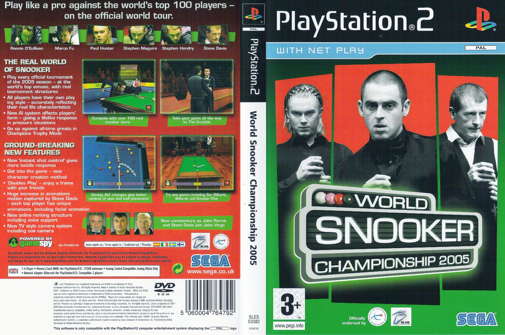 World Snooker Championship 2005 — box-texture (EU)