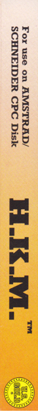 Human Killing Machine — box-2D-side (EU)