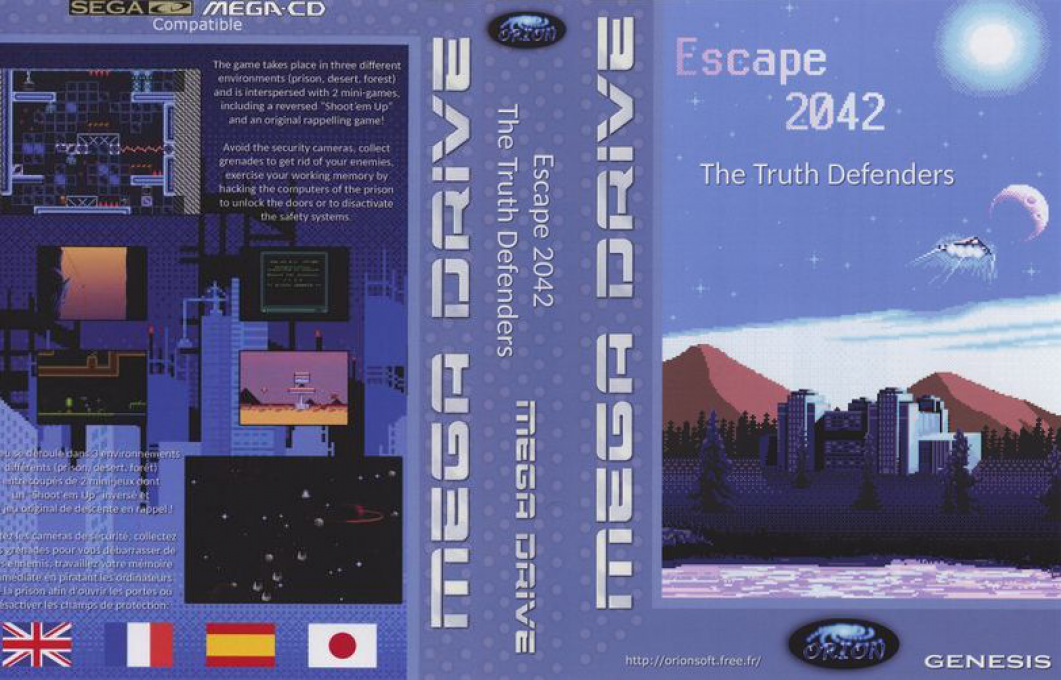 Escape 2042 : The Truth Defenders — box-texture (WOR)