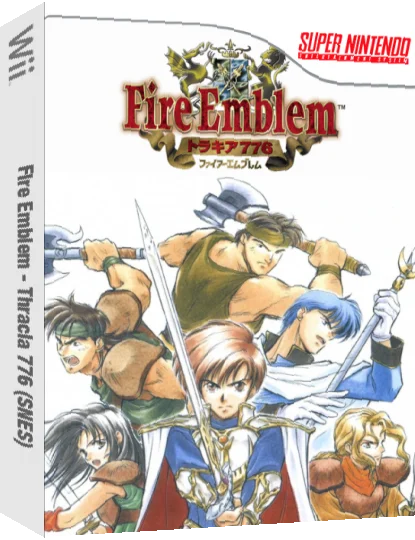 Fire Emblem - Thracia 776 — box-3D (JP)