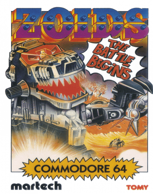 Zoids - The Battle Begins (Martech) — box-2D (EU)