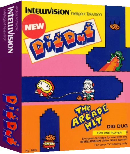 Dig Dug — box-3D (WOR)